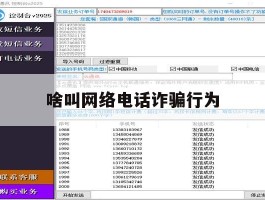 啥叫网络电话诈骗行为